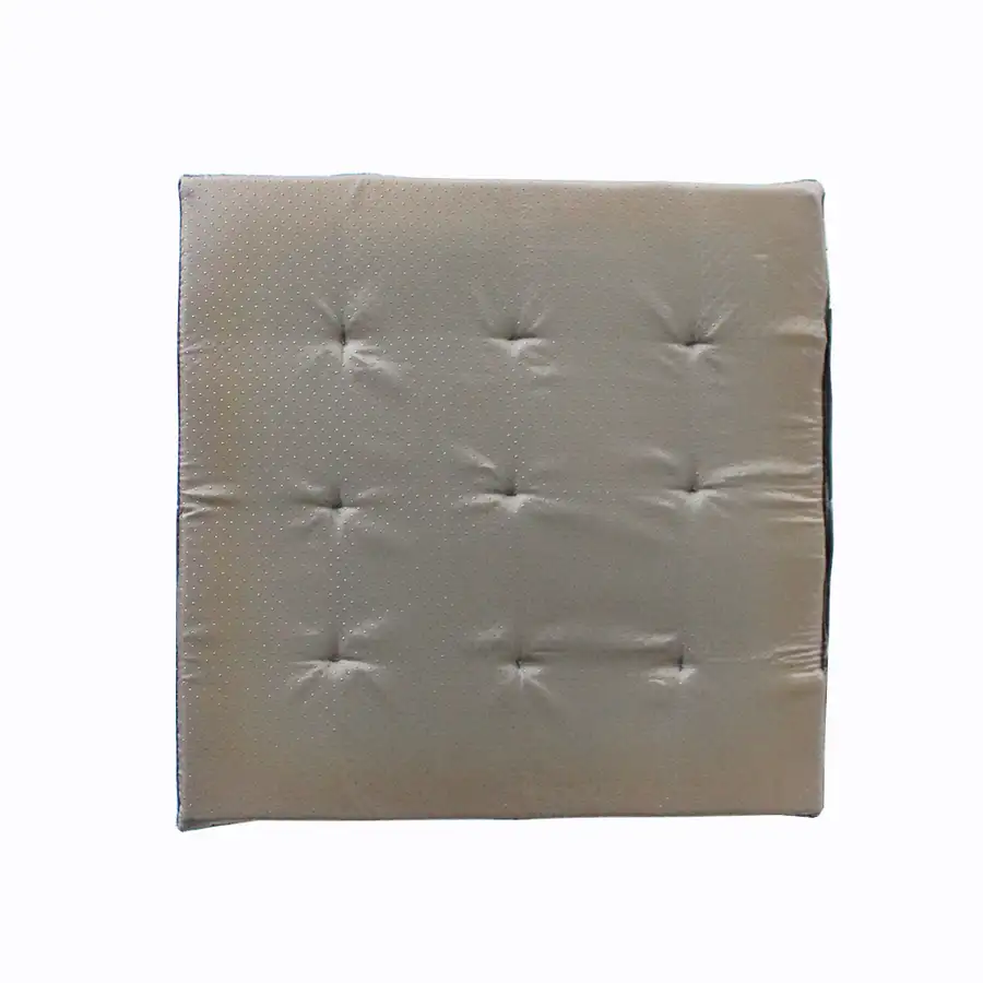 Deep Blue Square Velvet Cushion | Square Floor Cushion Office Student Car Chair Pad Room Decor Winter Interior — 3