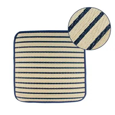 Natural Grass Cooling Seat Pad Line (Cool Summer Car Seat Cushion Office Guest Seat Auto Taxi Truck Forklift)