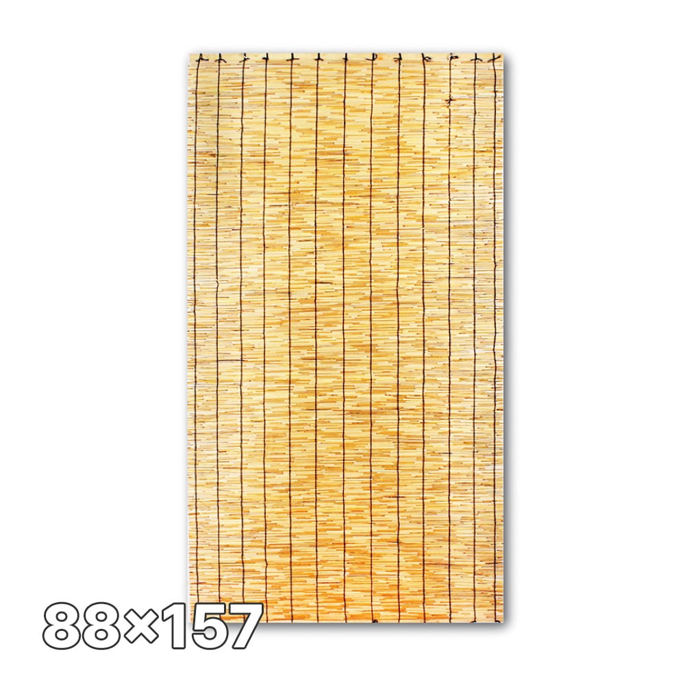 88x157 Premium Reed Screen (Veranda Fence Privacy Screen Dust Blocker Bamboo Mat Garden Home Patio Decoration)