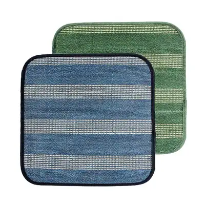 Color Bamboo Seat Cushion | Cool Summer Cushion for Office, Guest Room, Car, Taxi, Truck, Forklift