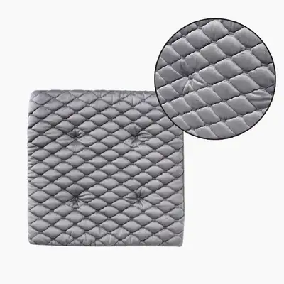 Quilted Micro-Suede Cushion (Interior Square Cushion Office Student Exam Seat Winter Car Cushion)
