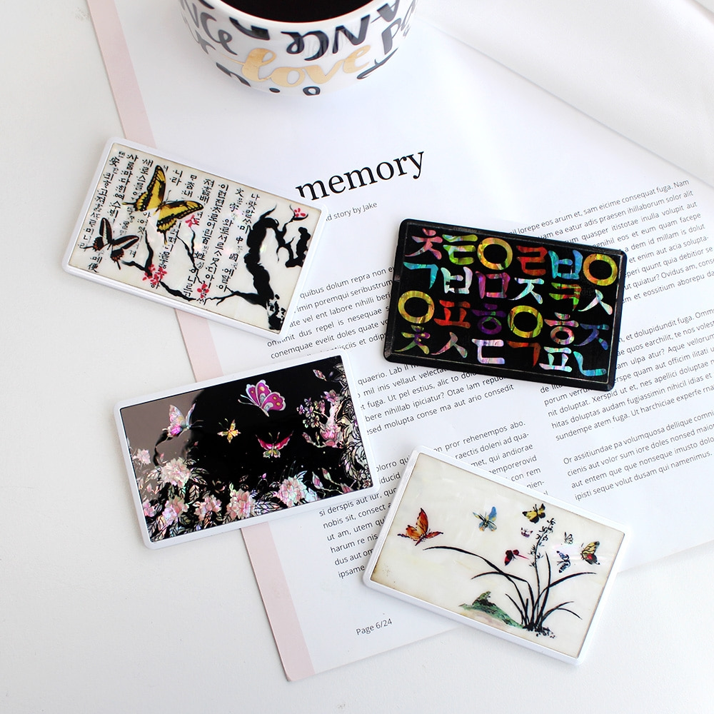 Nacre Mother-of-Pearl Card USB 8GB - Korean Souvenir Gift