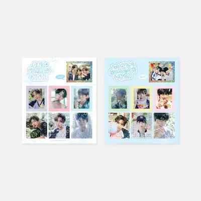 NCT WISH THE 1ST PHOTO EXHIBITION 'ONE SUMMER WISH' スタンプステッカー