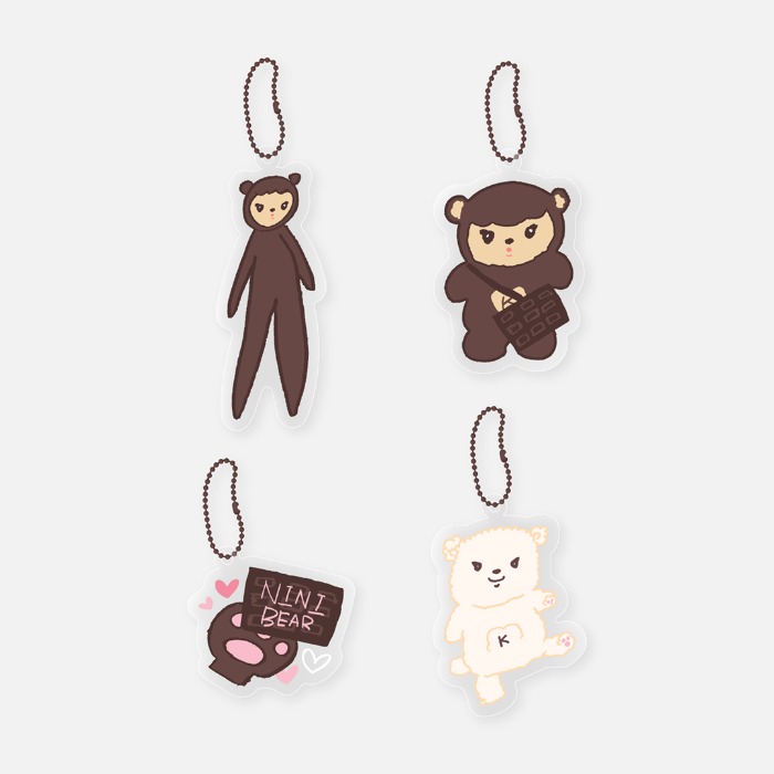 2025 KAI SOLO CONCERT TOUR 'KAION' RANDOM ACRYLIC KEY RING