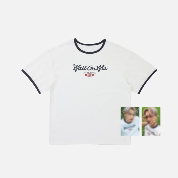KAI Wait On Me - RINGER T-SHIRT SET
