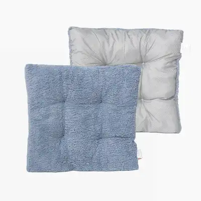 Plush Deluxe Thick Cushion (Interior Square Seat Pad Office Student Exam Desk Car Chair Winter Cushion)