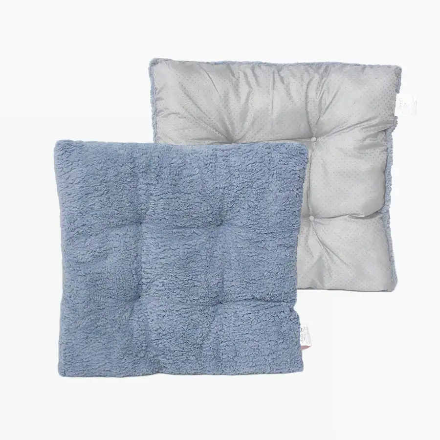 Plush Deluxe Thick Cushion (Interior Square Seat Pad Office Student Exam Desk Car Chair Winter Cushion) — 1