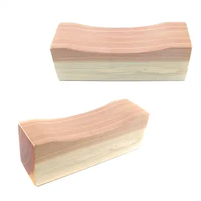Domestic Fragrant Wood Neck Pillow B247 (Cool Summer Health Jjimjilbang Pillow Rest Area Wood Cervical Pillow Filial Piety Gift)