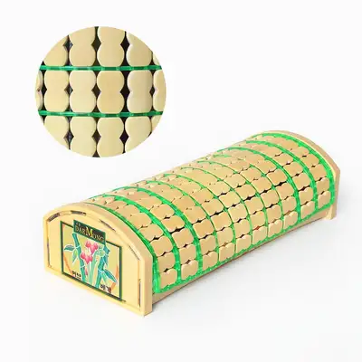 Domestic Damyang Bamboo Maju Pillow (Cool Wooden Summer Pillow Cervical Health Pillow Breathable Cool Pillow Filial Gift)