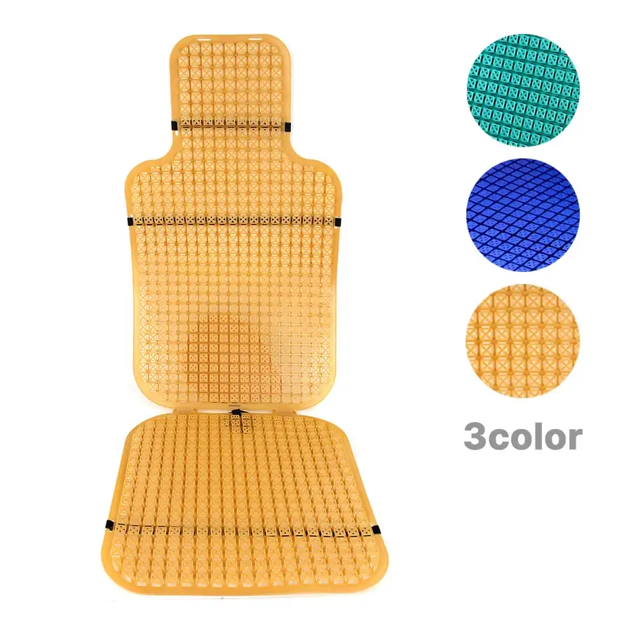 Cool Universal Backrest Car Seat Cushion (Office Cargo Truck Forklift Bus Truck Summer Ventilated Seat Cushion) — 1