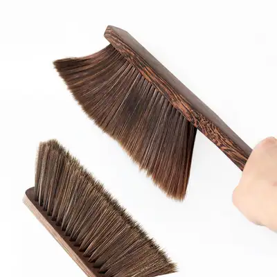 ヤシの木ルームブラシ（柔らかい人工毛 室内用 オフィス 教室 ほうきお掃除道具 清掃用品 ルームほうき）