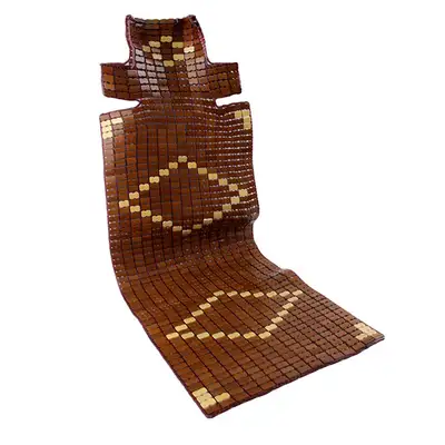 Bamboo Premium Mahjong Car Seat Cover Brown | Breathable Seat Cover Cool
