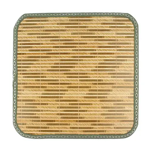 Compressed Pattern Bamboo Seat Cushion (Cool Summer Large Cushion for Office, Guest Room, Car, Truck, Forklift) — 1