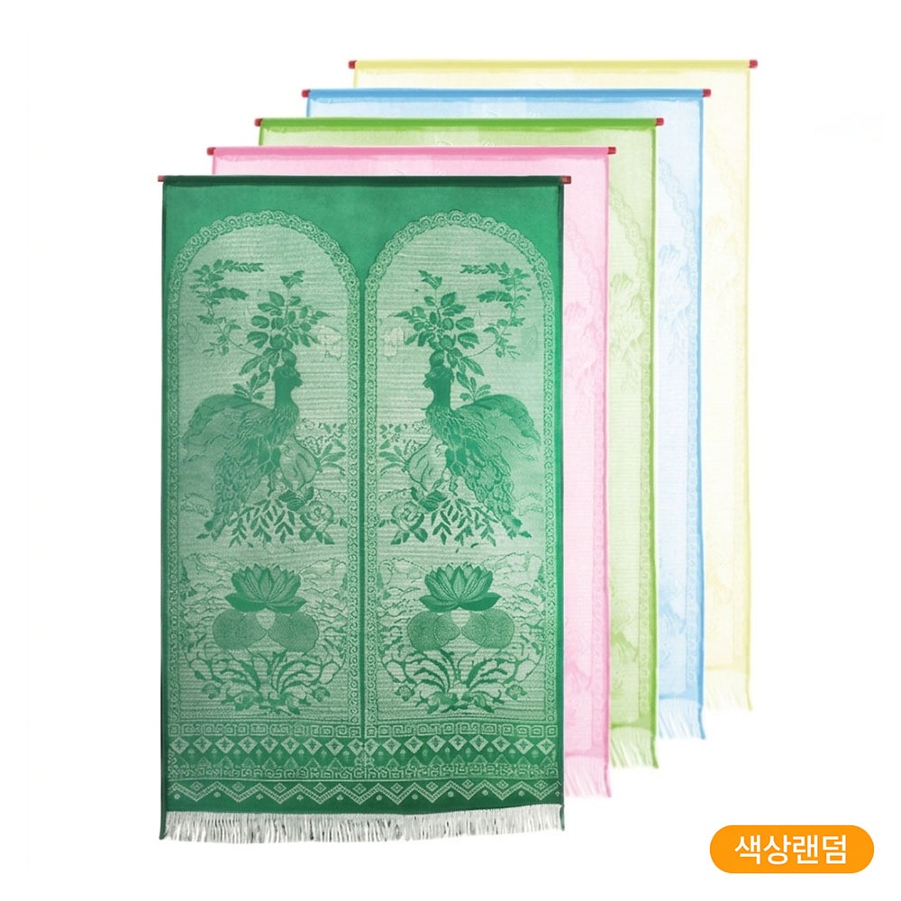 L Hyunpoong Curtain Ventilating Fabric Screen (Retro Interior Wall Decoration Door Screen Window Screen Entrance Door Screen Commercial Partition Curtain)