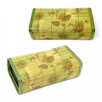 Flower Blue Tile Health Pillow 3015 (Cool Breathable Summer Pillow Camping Retro Accessory Filial Gift)
