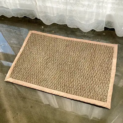 Seagrass Mat 7045 | Entryway Floor Mat Table Rattan Seaweed Water Plants