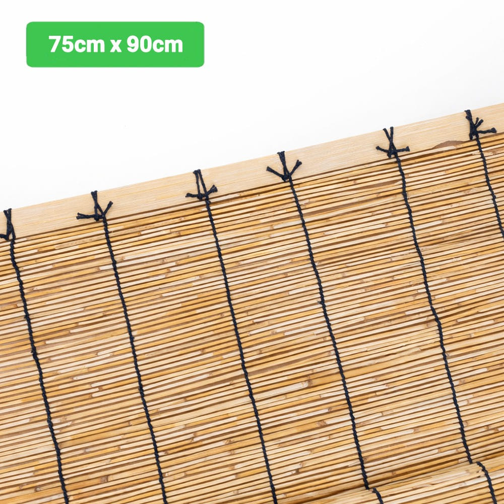75x90cm Natural Reed Screen | Garden Yard Fence Sun Shade Veranda Privacy Screen Flower Bed Protection Pojangmacha Interior