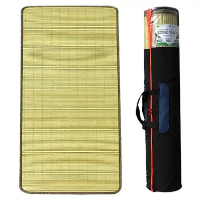 Single-Person Cushioned Bamboo Mat | Bed Bamboo Mattress Topper