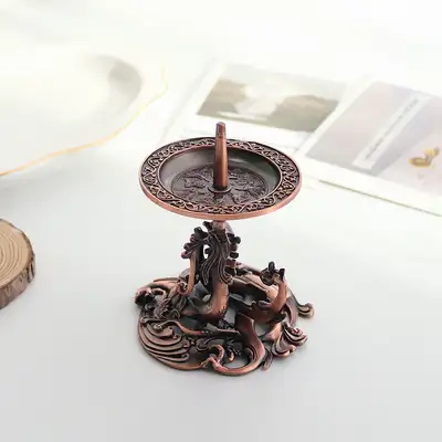 ペウター製 百済金銅大香炉 キャンドルスタンド(小)