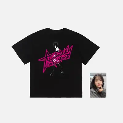 SEULGI [2nd] Accidentally On Purpose - T-SHIRT SET [Black ver.]