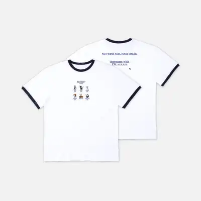 NCT WISH ASIA TOUR 'LOG in' Tシャツ