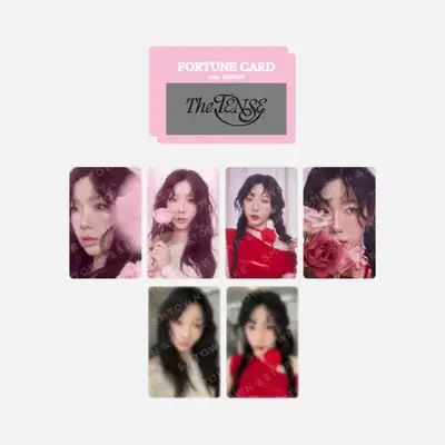 2025 TAEYEON CONCERT 'The TENSE' フォーチュンスクラッチカードセット