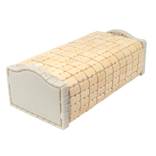Bamboo Massage Pillow 3416 | Cool Breathable Cooling Camping Neck Pillow