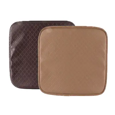 Double-Sided Diamond Faux Leather Seat Cushion | Restaurant Jjimjilbang Prayer Room Dining