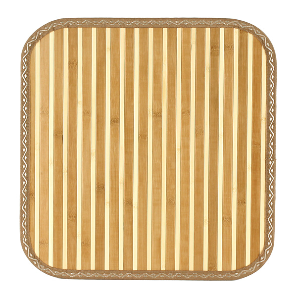 17mm Two-Tone Bamboo Seat Cushion (Cool Summer Large Seat Cushion for Office, Guest Room, Car, Truck, Forklift)