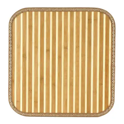 17mm Two-Tone Bamboo Seat Cushion (Cool Summer Large Seat Cushion for Office, Guest Room, Car, Truck, Forklift)
