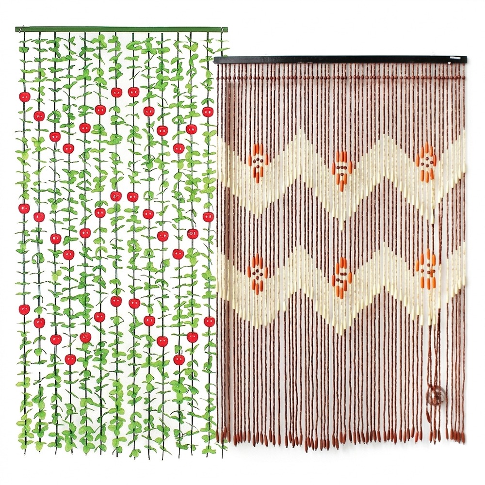 Interior Doorway Swag Collection (Window Swag Decorative Vine Blinds Space Divider Studio Apartment Decor Retro Curtain Panel)