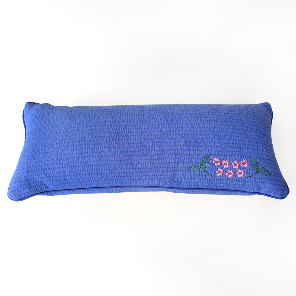 Blue Domestic Natural Square Buckwheat Pillow S Health Pillow Filial Piety Gift