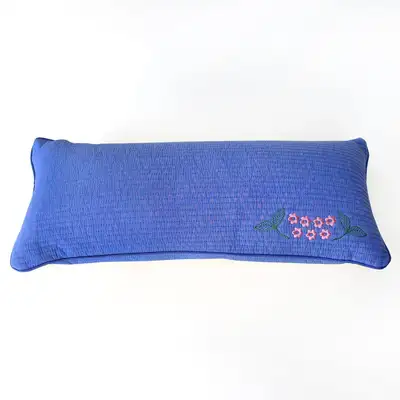 Blue Domestic Natural Square Buckwheat Pillow S Health Pillow Filial Piety Gift