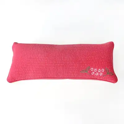 Pink Domestic Natural Buckwheat Square Pillow S Health Pillow Filial Piety Gift