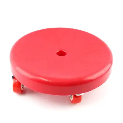 Domestic Low-Profile Rolling Chair | Multi-Purpose Mobile Seat