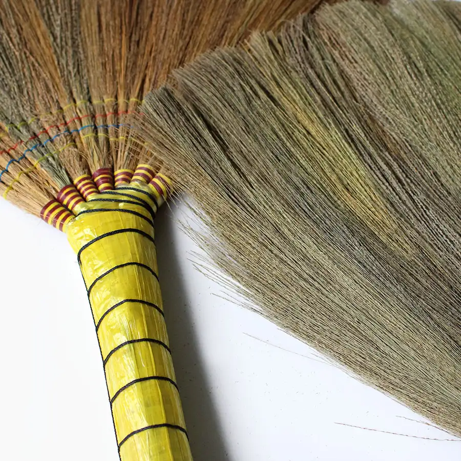 Reed Broom B 100cm (Long Handle Broom for Salon, Office, Classroom, School, Outdoor Cleaning) — 2