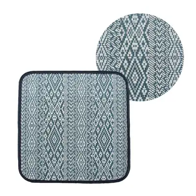 Blue Dia Bamboo Seat Cushion (Summer Ventilated Cushion Office Commercial Restaurant Cool Cushion Vehicle Forklift Breathable Seat)