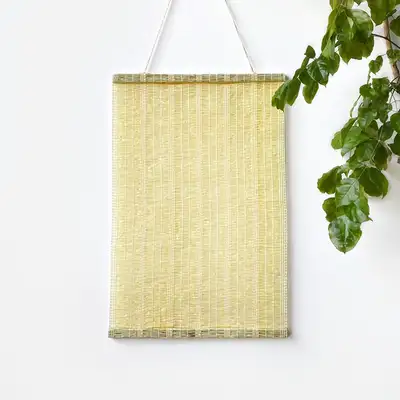 a. 42x64cm PP Plain Decorative Blind (Wall Decoration Door Blind Window Blind Entrance Sunshade Curtain Vintage Interior Decor)