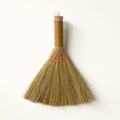 S Mini Broom | Reed Desk Cleaner Interior Decor Piece