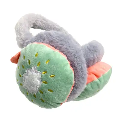 Small Kiwi Ear Warmer | Microfiber Fleece Ear Muff Winter Ear Cover