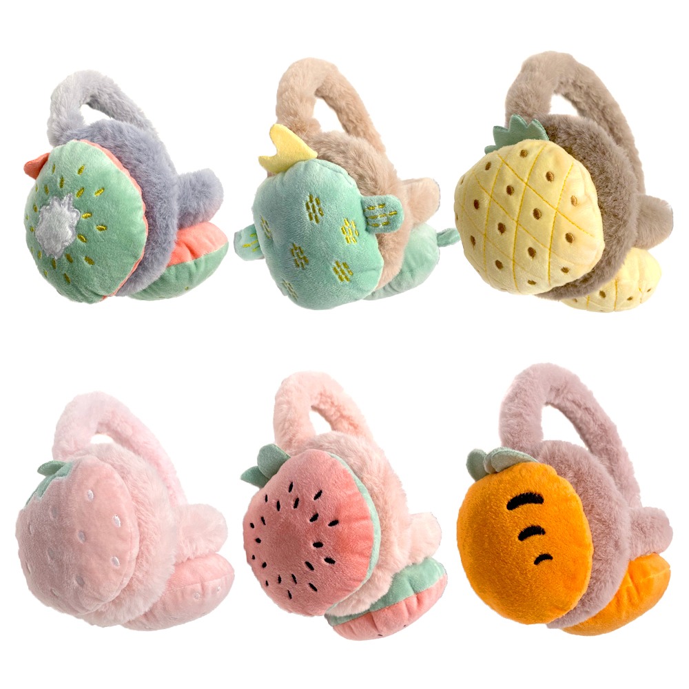 Small Fruit Ear Warmer | Microfiber Plush Ear Muff