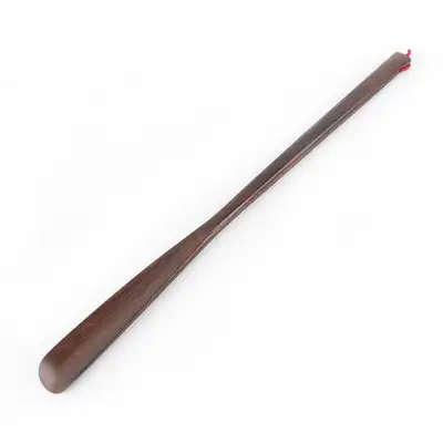 70cm Ebony Wood Long Shoe Horn | Wooden Extended Shoe Horn Spatula Sneaker
