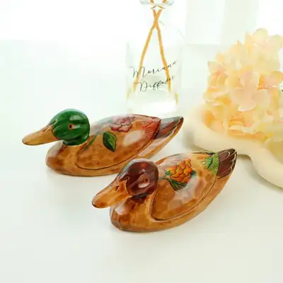高級牡丹鴛鴦セット(小) 木彫 結婚 函小品 幣帛 引っ越し祝い