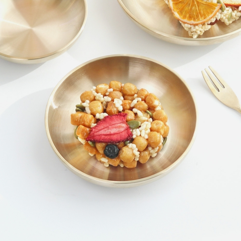 Traditional Piougi Bowl Round Side Dish Medium
