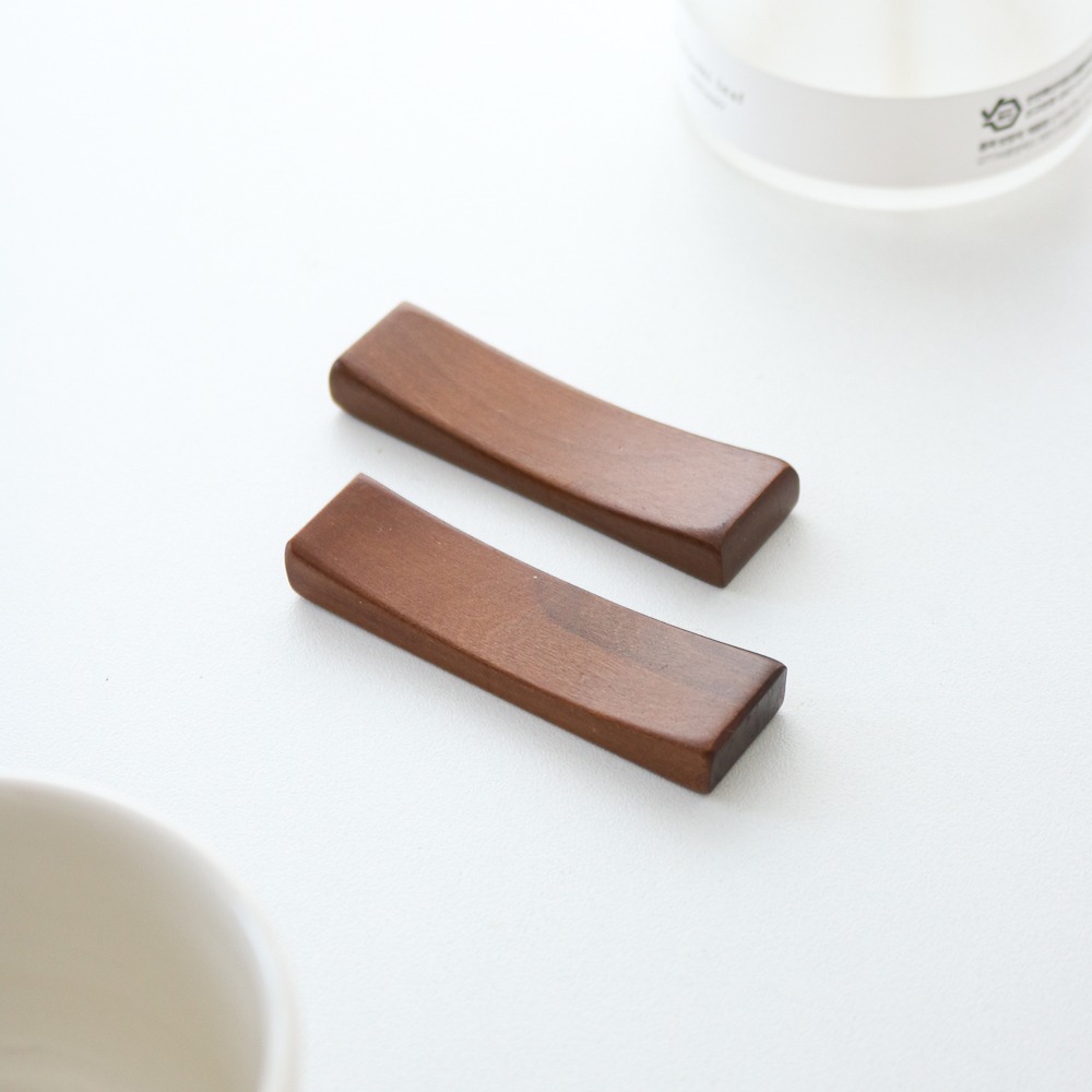 Straight Wooden Spoon Rest