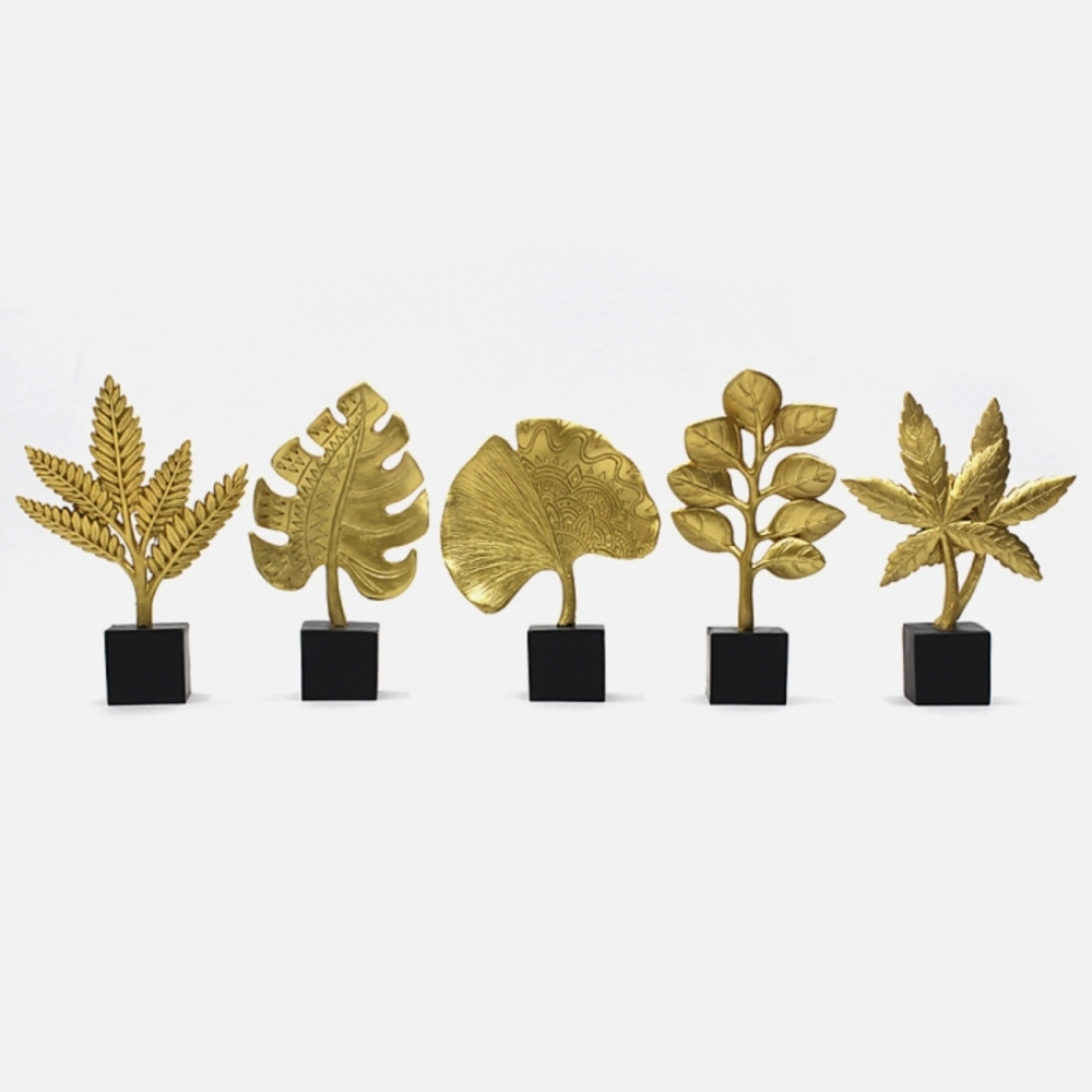 Gold Leaf Ornament