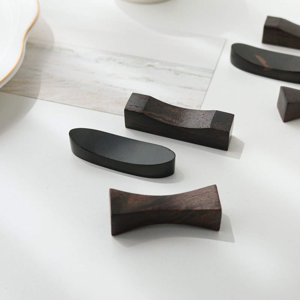 Ebony Wood Spoon Rest and Tea Ceremony Tool Rest (Selectable)
