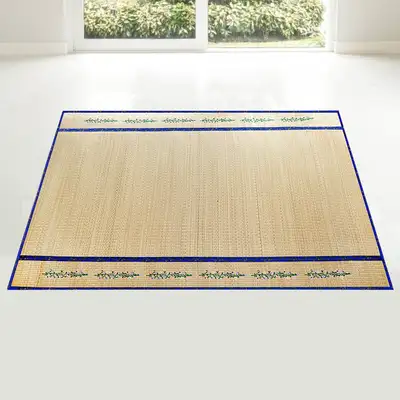 祭祀用両羽根刺繍い草ござT（200x150）