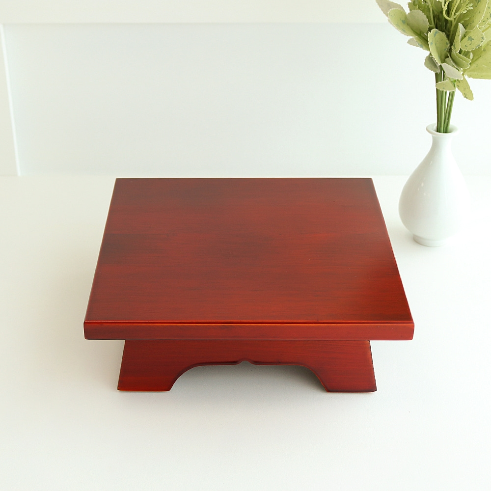 Wooden Lacquered Jeongpyeon Tray