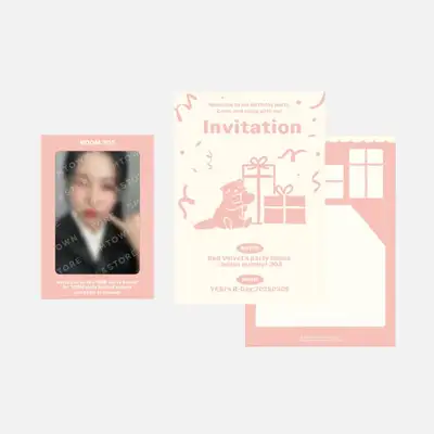 YERI ARTIST BIRTHDAY PARTY CARD